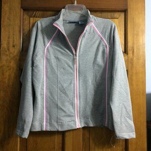 Crop Gray Jacket - NWOT